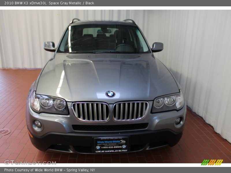Space Gray Metallic / Black 2010 BMW X3 xDrive30i