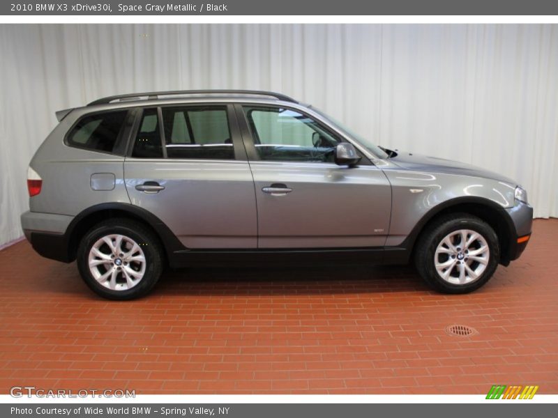 Space Gray Metallic / Black 2010 BMW X3 xDrive30i