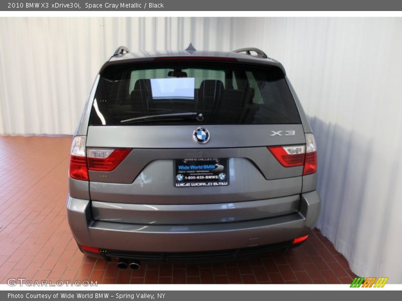 Space Gray Metallic / Black 2010 BMW X3 xDrive30i