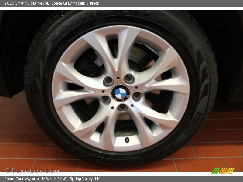 Space Gray Metallic / Black 2010 BMW X3 xDrive30i