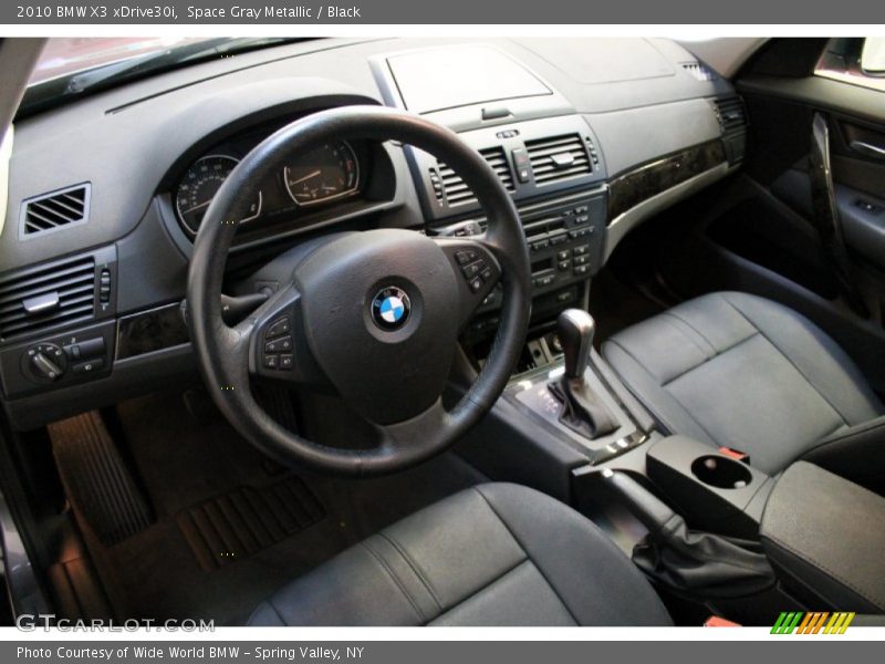 Space Gray Metallic / Black 2010 BMW X3 xDrive30i