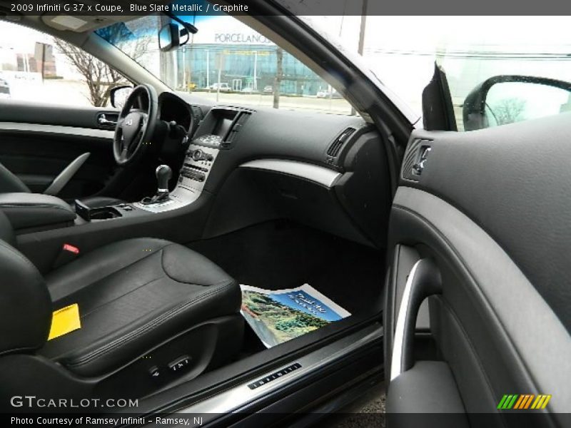 Blue Slate Metallic / Graphite 2009 Infiniti G 37 x Coupe