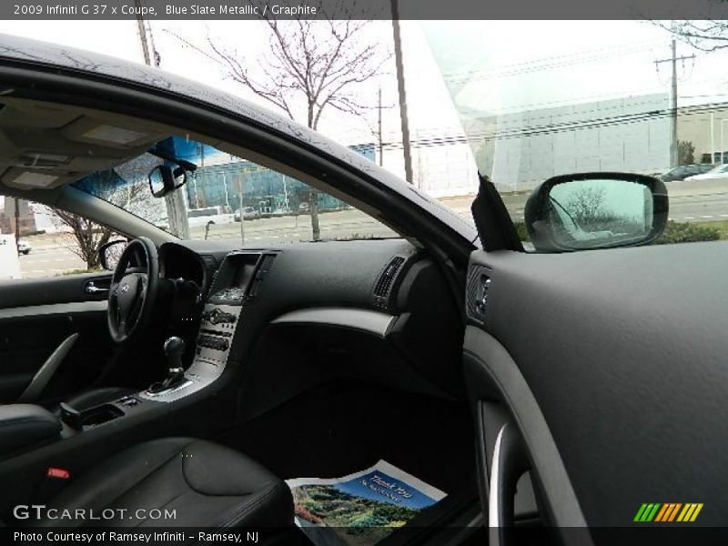 Blue Slate Metallic / Graphite 2009 Infiniti G 37 x Coupe