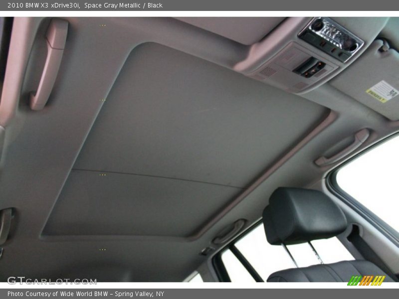 Space Gray Metallic / Black 2010 BMW X3 xDrive30i