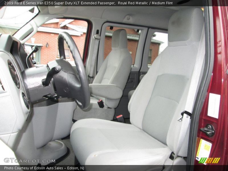 Front Seat of 2009 E Series Van E350 Super Duty XLT Extended Passenger