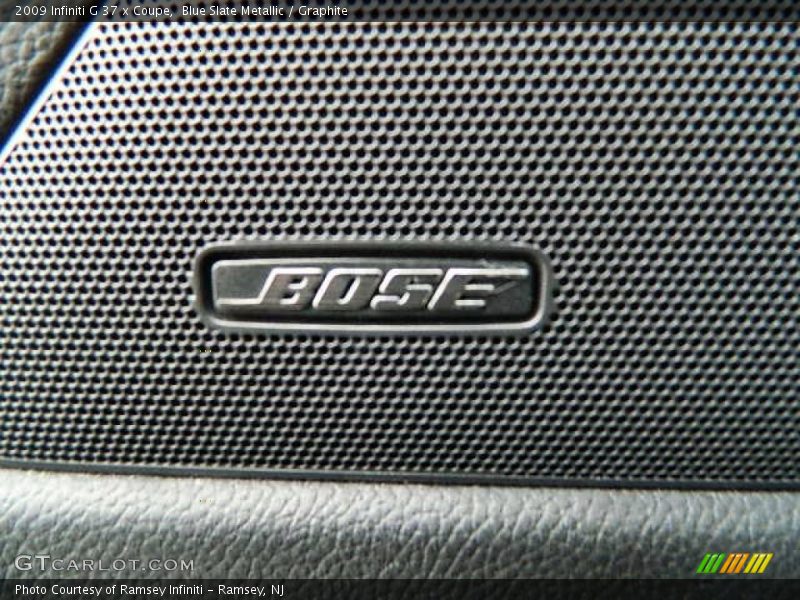 Blue Slate Metallic / Graphite 2009 Infiniti G 37 x Coupe
