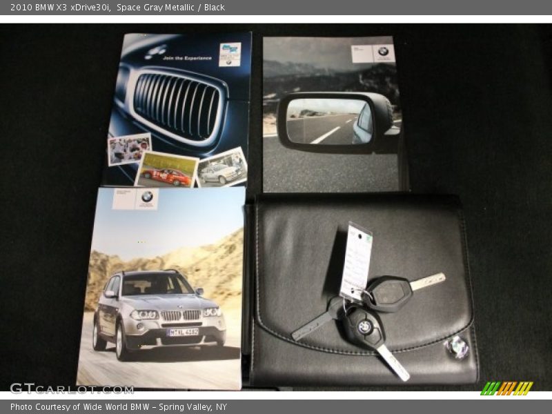 Space Gray Metallic / Black 2010 BMW X3 xDrive30i