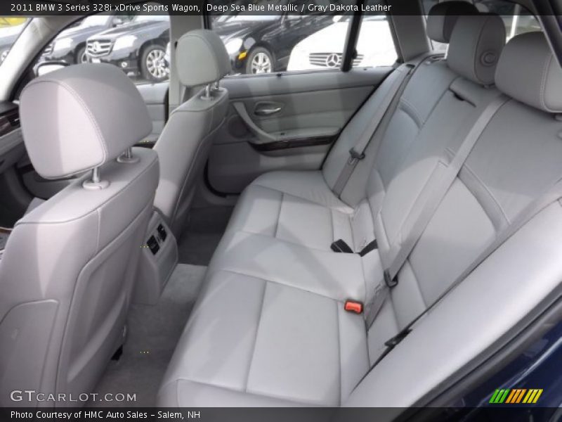 Rear Seat of 2011 3 Series 328i xDrive Sports Wagon