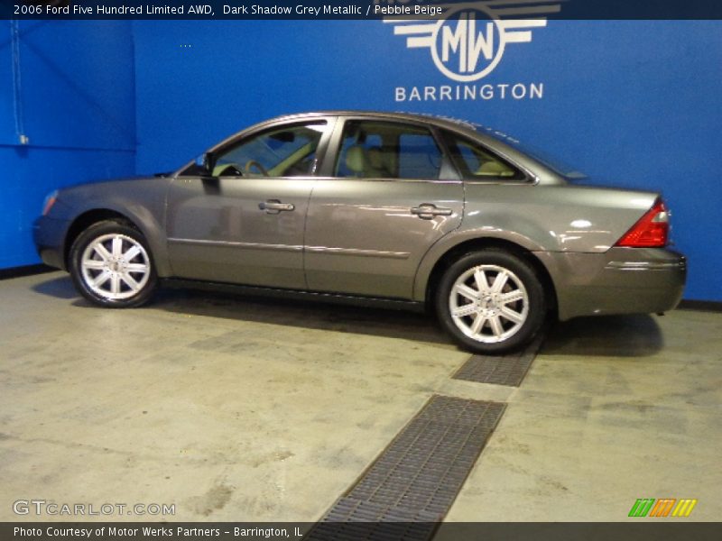 Dark Shadow Grey Metallic / Pebble Beige 2006 Ford Five Hundred Limited AWD