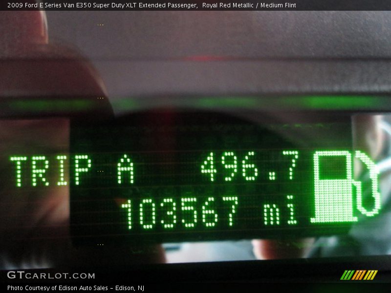 Royal Red Metallic / Medium Flint 2009 Ford E Series Van E350 Super Duty XLT Extended Passenger