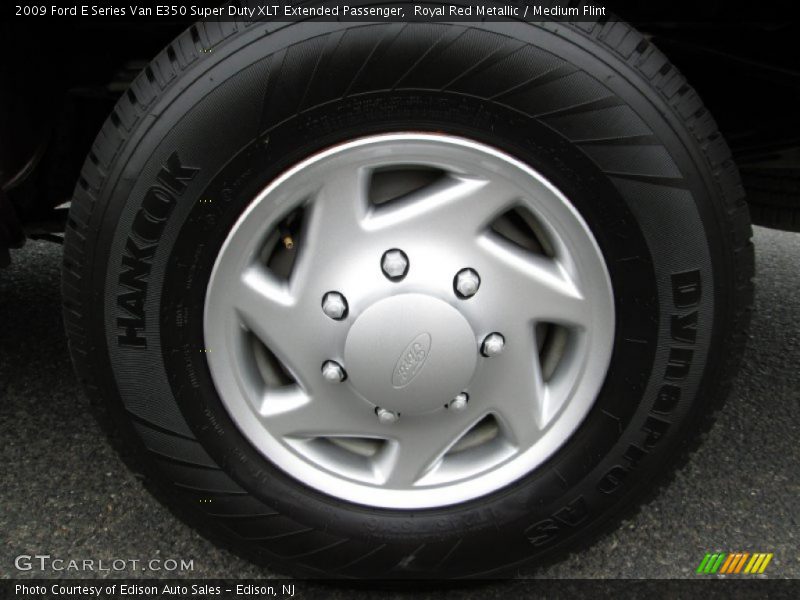  2009 E Series Van E350 Super Duty XLT Extended Passenger Wheel