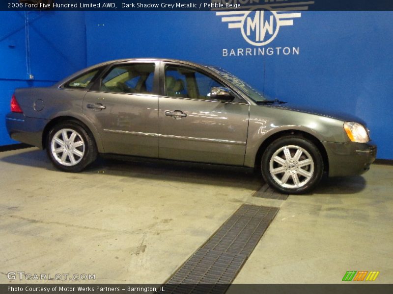 Dark Shadow Grey Metallic / Pebble Beige 2006 Ford Five Hundred Limited AWD