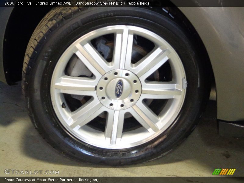 Dark Shadow Grey Metallic / Pebble Beige 2006 Ford Five Hundred Limited AWD