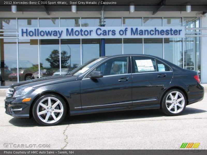 Steel Grey Metallic / Cappucino 2012 Mercedes-Benz C 300 Sport 4Matic