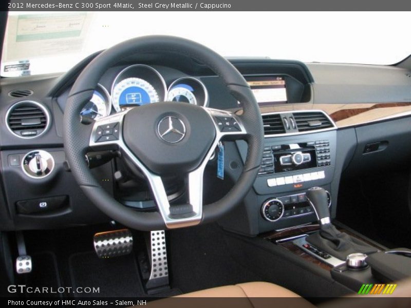 Steel Grey Metallic / Cappucino 2012 Mercedes-Benz C 300 Sport 4Matic