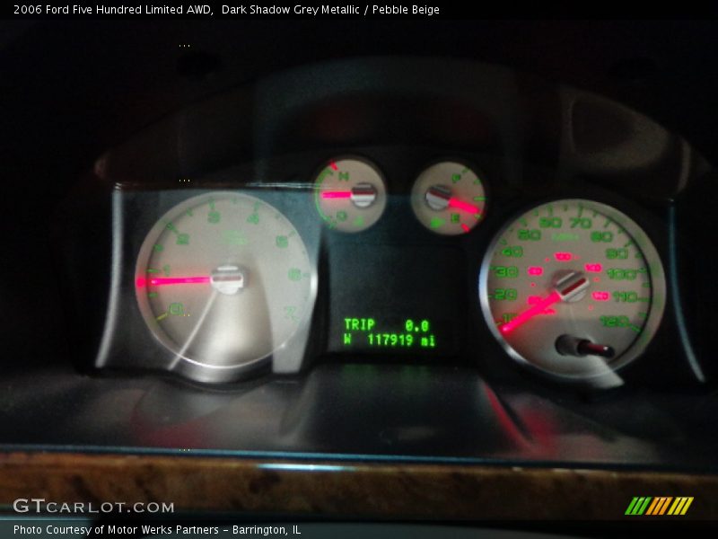 Dark Shadow Grey Metallic / Pebble Beige 2006 Ford Five Hundred Limited AWD