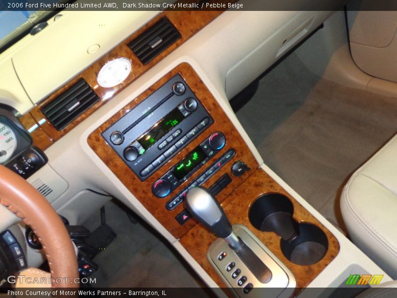 Dark Shadow Grey Metallic / Pebble Beige 2006 Ford Five Hundred Limited AWD