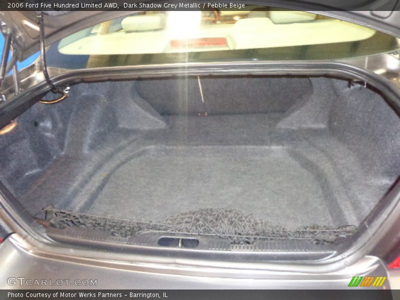 Dark Shadow Grey Metallic / Pebble Beige 2006 Ford Five Hundred Limited AWD