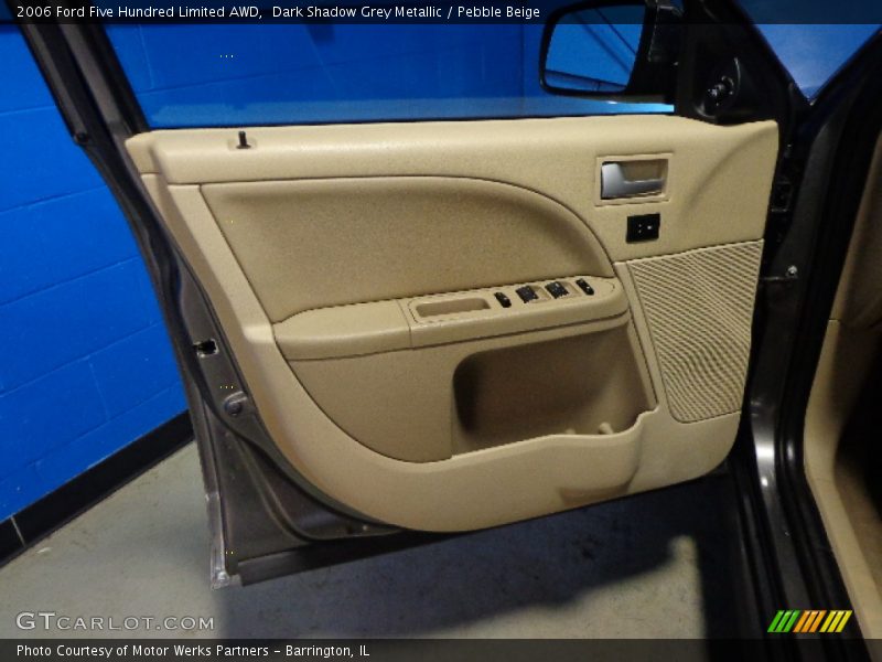 Dark Shadow Grey Metallic / Pebble Beige 2006 Ford Five Hundred Limited AWD