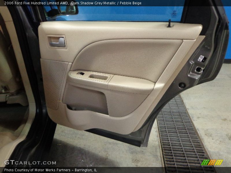 Dark Shadow Grey Metallic / Pebble Beige 2006 Ford Five Hundred Limited AWD