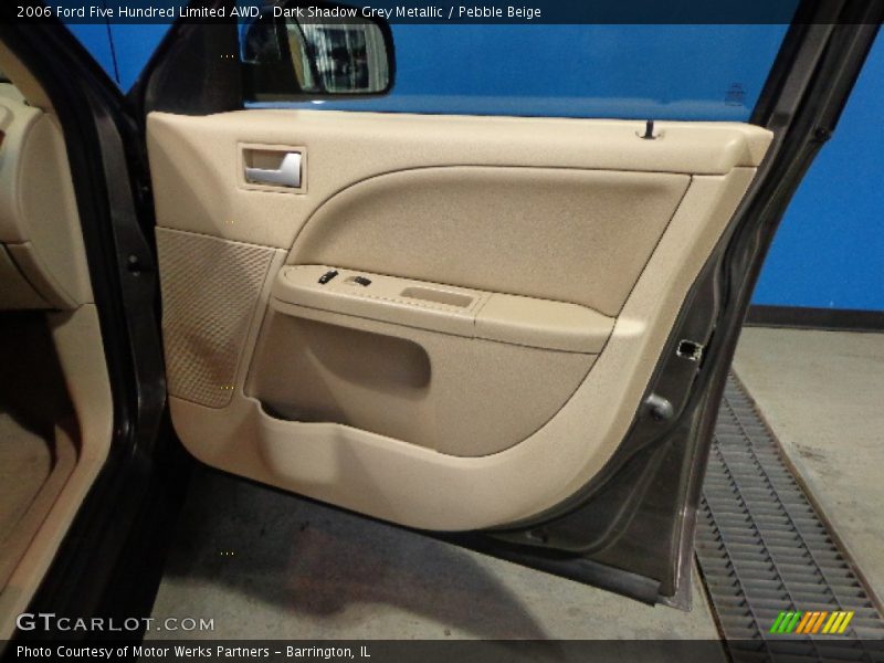 Dark Shadow Grey Metallic / Pebble Beige 2006 Ford Five Hundred Limited AWD