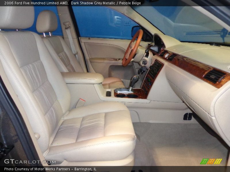 Dark Shadow Grey Metallic / Pebble Beige 2006 Ford Five Hundred Limited AWD