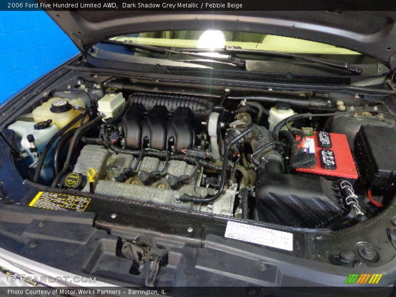 Dark Shadow Grey Metallic / Pebble Beige 2006 Ford Five Hundred Limited AWD