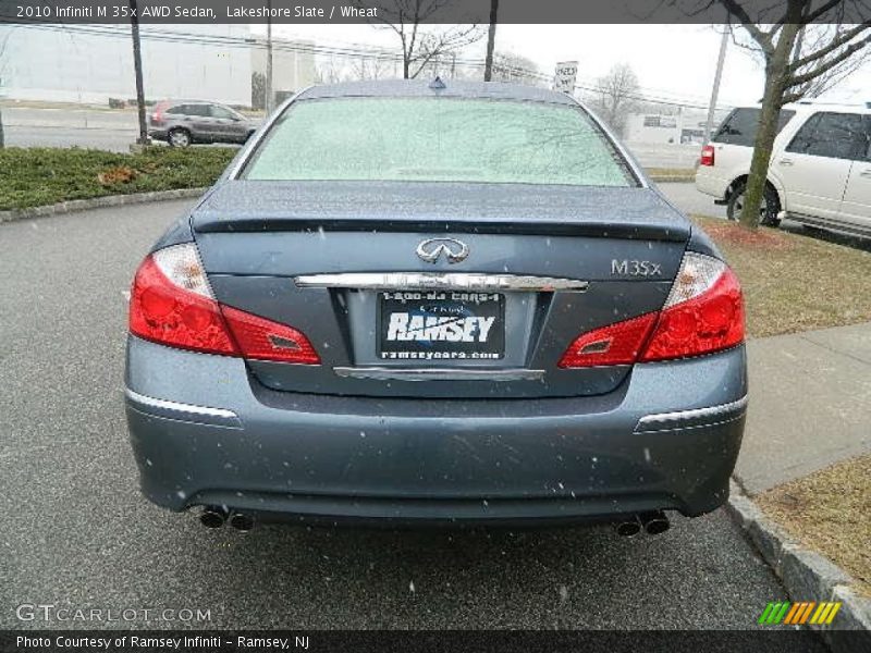 Lakeshore Slate / Wheat 2010 Infiniti M 35x AWD Sedan