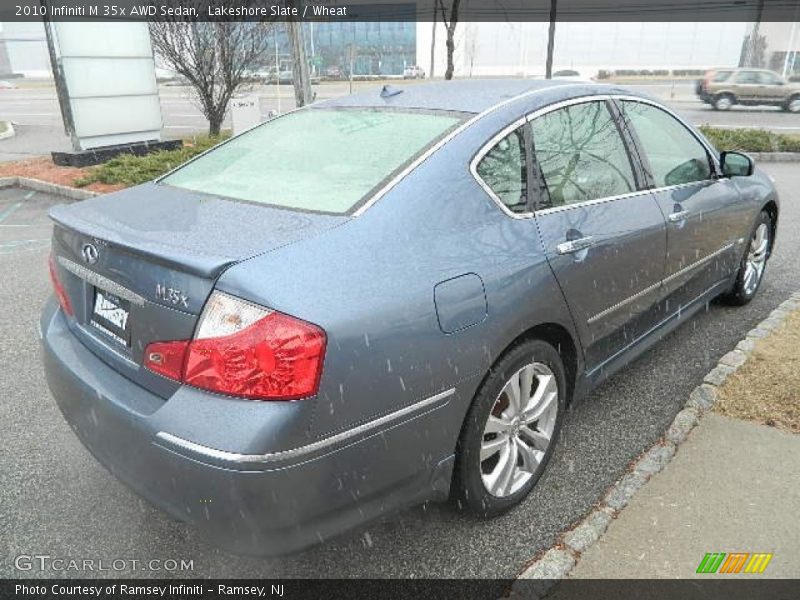 Lakeshore Slate / Wheat 2010 Infiniti M 35x AWD Sedan