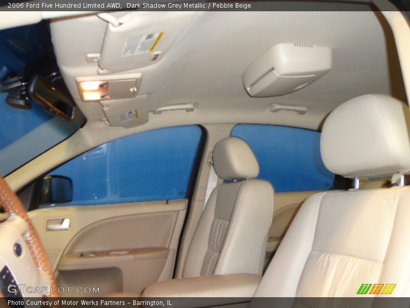 Dark Shadow Grey Metallic / Pebble Beige 2006 Ford Five Hundred Limited AWD