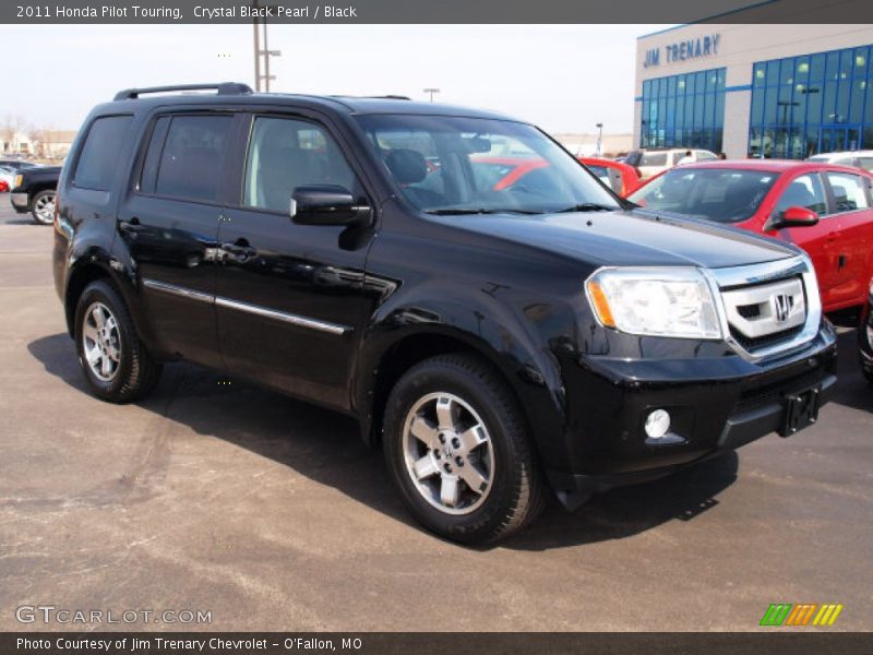 Crystal Black Pearl / Black 2011 Honda Pilot Touring