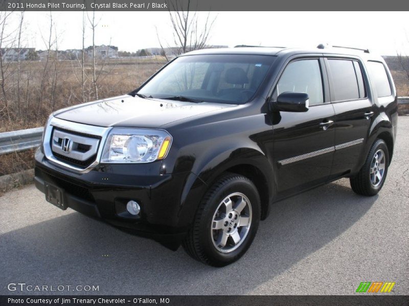 Crystal Black Pearl / Black 2011 Honda Pilot Touring