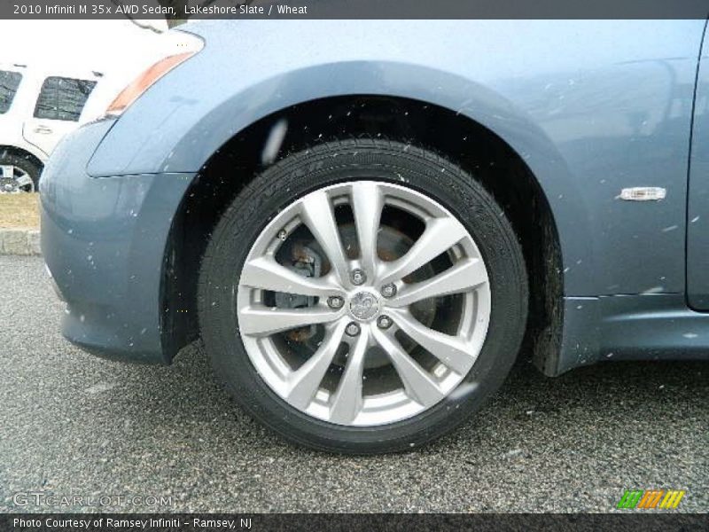  2010 M 35x AWD Sedan Wheel
