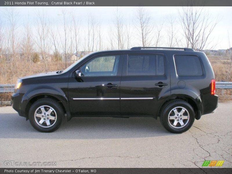 Crystal Black Pearl / Black 2011 Honda Pilot Touring