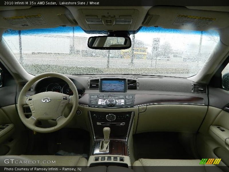 Lakeshore Slate / Wheat 2010 Infiniti M 35x AWD Sedan