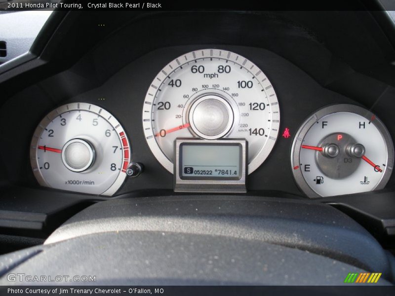 Crystal Black Pearl / Black 2011 Honda Pilot Touring