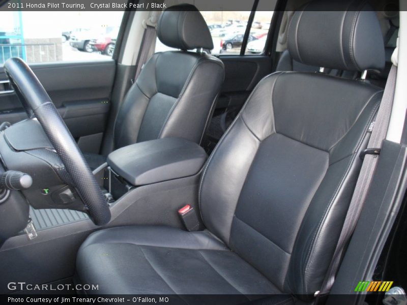 Crystal Black Pearl / Black 2011 Honda Pilot Touring