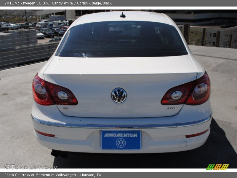 Candy White / Cornsilk Beige/Black 2011 Volkswagen CC Lux