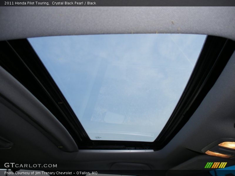 Crystal Black Pearl / Black 2011 Honda Pilot Touring