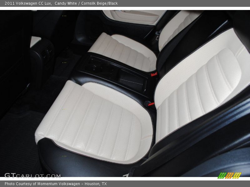 Candy White / Cornsilk Beige/Black 2011 Volkswagen CC Lux