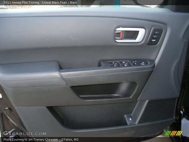 Crystal Black Pearl / Black 2011 Honda Pilot Touring