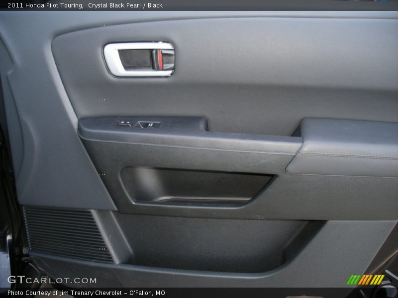 Crystal Black Pearl / Black 2011 Honda Pilot Touring