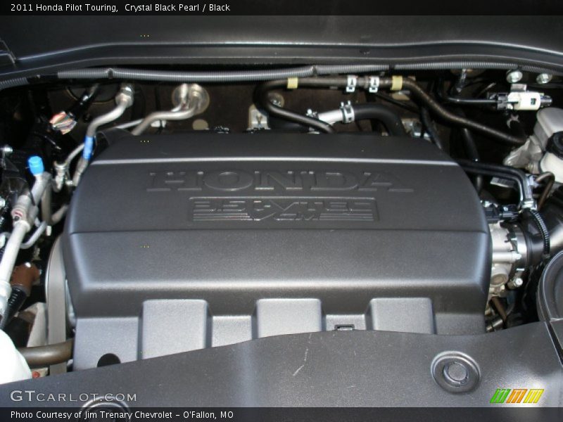 Crystal Black Pearl / Black 2011 Honda Pilot Touring