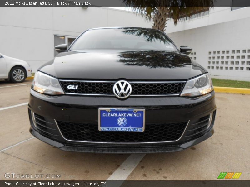 Black / Titan Black 2012 Volkswagen Jetta GLI