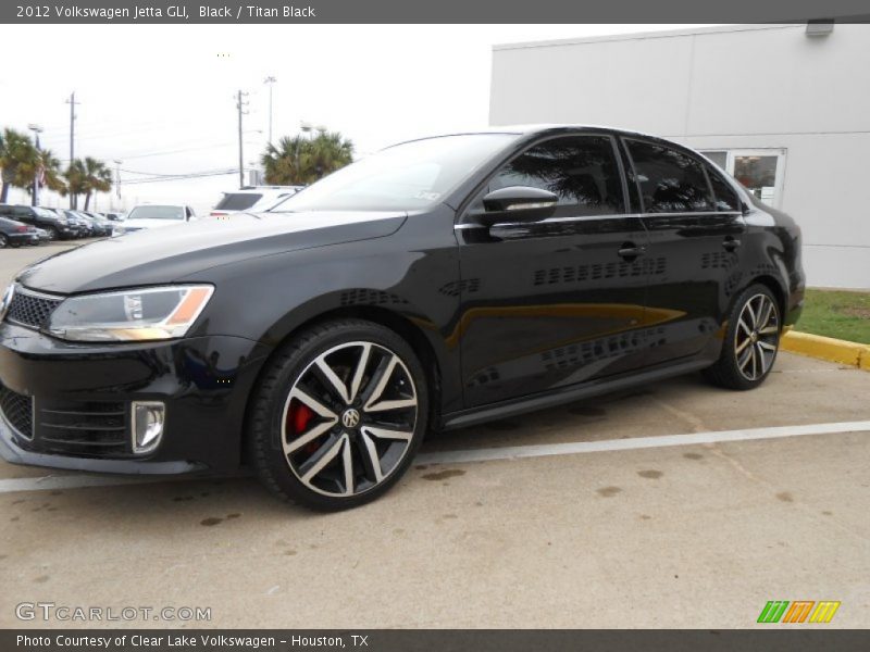 Black / Titan Black 2012 Volkswagen Jetta GLI