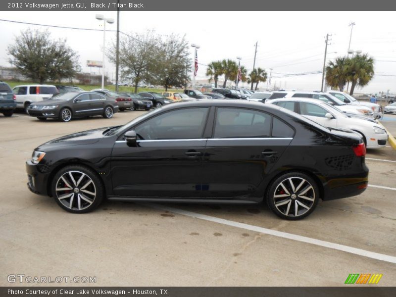 Black / Titan Black 2012 Volkswagen Jetta GLI
