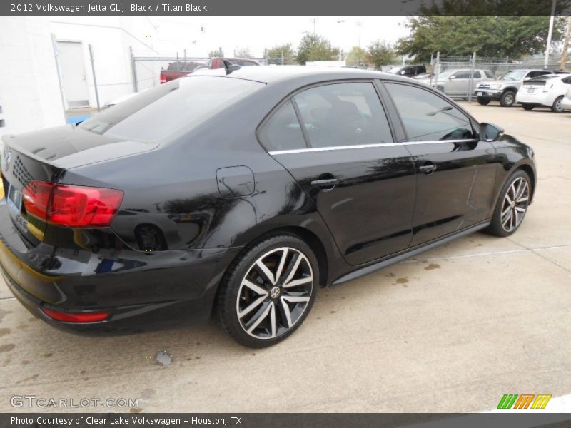 Black / Titan Black 2012 Volkswagen Jetta GLI