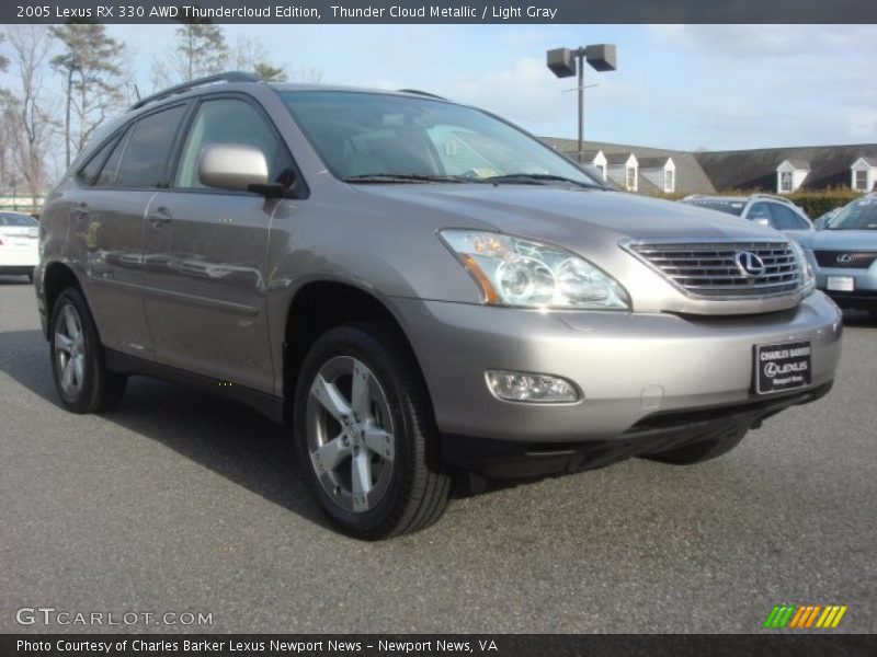 Thunder Cloud Metallic / Light Gray 2005 Lexus RX 330 AWD Thundercloud Edition