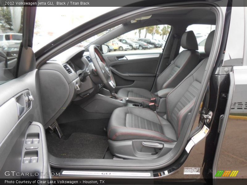 Black / Titan Black 2012 Volkswagen Jetta GLI