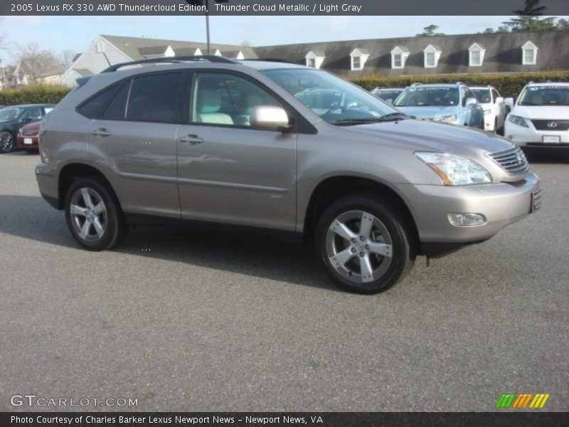 Thunder Cloud Metallic / Light Gray 2005 Lexus RX 330 AWD Thundercloud Edition
